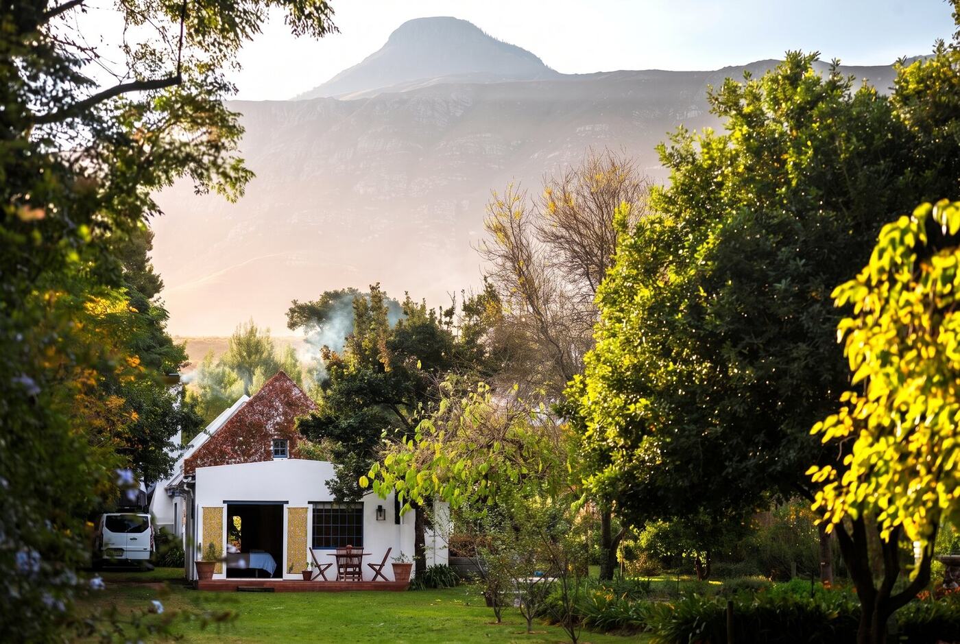 The cottage under the Greyton mountains